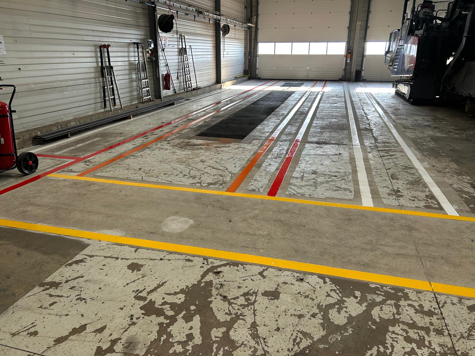 Ch Tracage Peinture Sol Laval Resine Sol 4